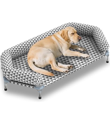 Coolaroo The Original Cooling Elevated Dog Bed, Indoor and Outdoor